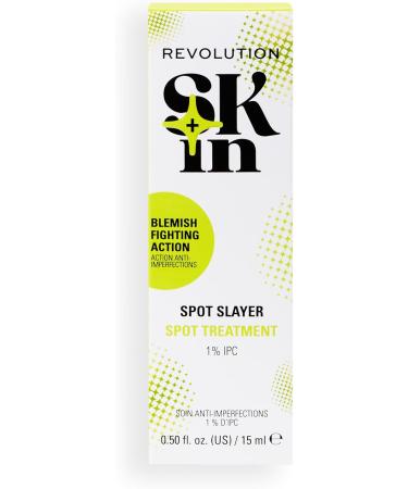 Revolution Skincare Revolution SKin Spot Slayer Spot Treatment Face Cream Face Cream against Impurities Vegan and Cruelty Free 15ml - Buy Online on GoSupps.com