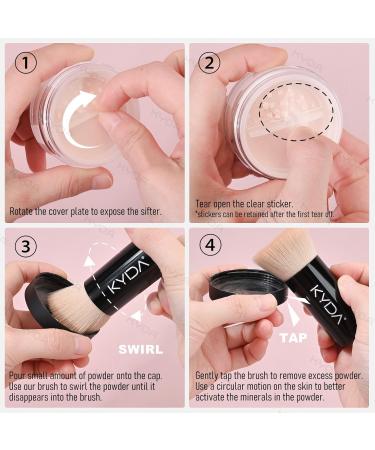 KYDA Mineral Powder Foundation SPF 35 - Medium Beige - 0.28 Oz. - Buy Online on GoSupps.com