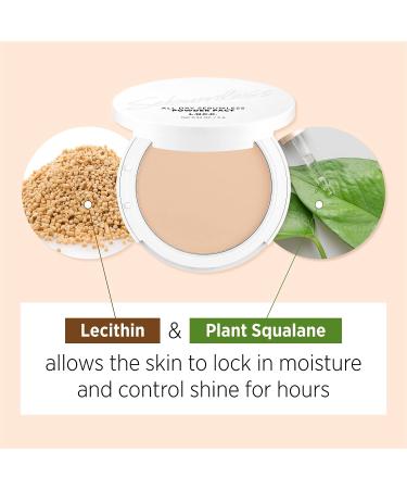 Lock N' Tap All Day Sebumless Powder Pact 01 Light Beige - Silky Finish, Long Lasting Sebum Control, Sun Protection - 0.35oz./10g - Buy Online on GoSupps.com