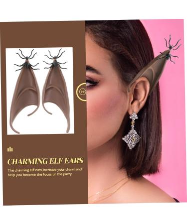 minkissy 1 Pair Halloween Costumes Halloween Clothes Unique Women Costume Accessories Costume Party Fairy Costume Fairy Earrings Make up Makeup Costume Props Fantasy City Ear Cuffs Clothing - Buy Online on GoSupps.com