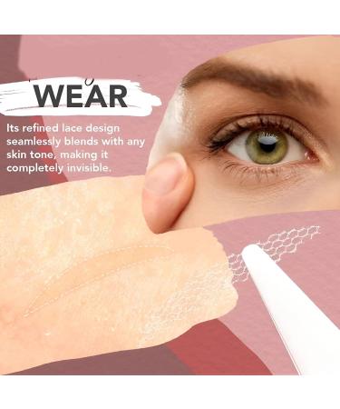 Vuioyrg Invisible Double Eye Stickers - Waterproof Lifting Strips for Instant Eyelid Enhancement (120 Pieces M-Half Moon) - Buy Online on GoSupps.com