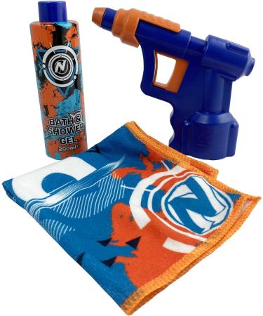 NERF GUN MORE THAN A BLAST SET (200ML BATH S/GEL & FLANNEL) - Buy Online on GoSupps.com