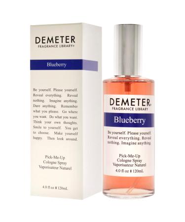 Demeter Blueberry Cologne Spray for Women 4 Ounce Fruity 4 Fl Oz (Pack of 1) - Buy Online on GoSupps.com