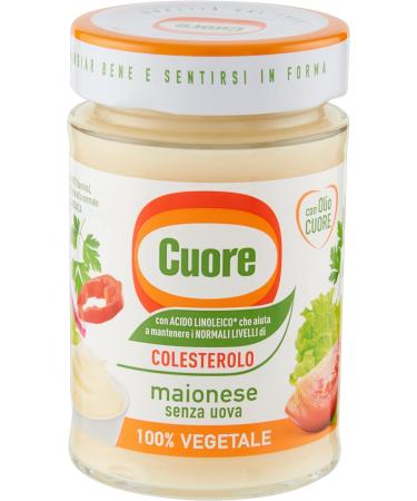 Cuore Italian Mayonnaise Vegetable Based Condiment 180g No Eggs! Vegan! - Buy Online on GoSupps.com
