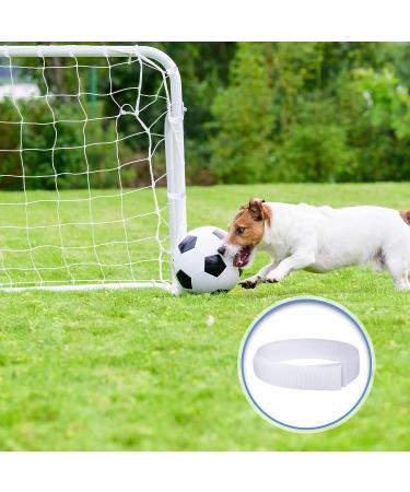30 Pcs White Goal Net Straps for Soccer Training - 14 x 0.8 Inch - Boys Kids Soccer Attachment Straps - Simple Style - Buy Online on GoSupps.com