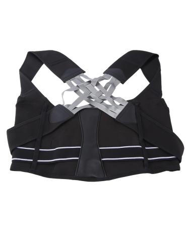 Dewedrt Corrective Band Adult Hunchback Correction Strap Women'S Back Support Open Shoulder Chest Straightening Straps 2XL