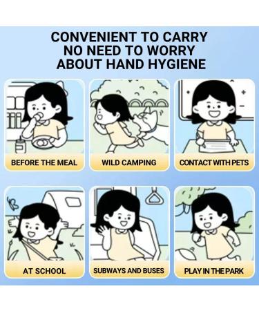 450 Pcs Portable Paper Soap Sheets Multi-Color Fruit Scented Collection 450 Single-Use Tablets Pink Strawberry Yellow Lemon Blue Blueberry Green Apple Purple Grape - Buy Online on GoSupps.com