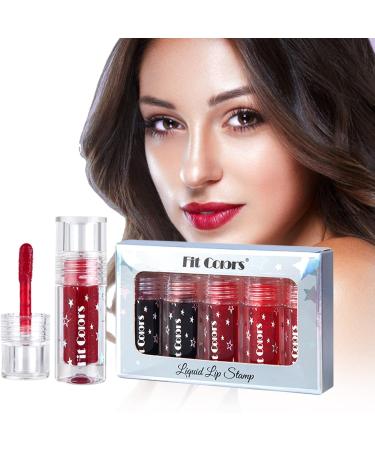 Matt Liquid Lipstick Set - Waterproof Nude Tones | Long-Lasting Non-Stick Fade-Proof 12H Lip Gloss - Buy Online on GoSupps.com