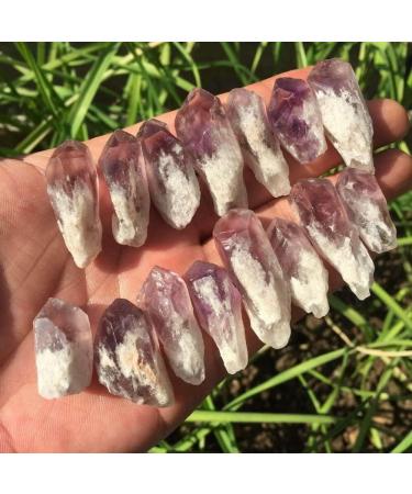 Crystal Decoration 1/4 lb Lot Brazilian Rough Amethyst Points Raw Crystals - Buy Online on GoSupps.com