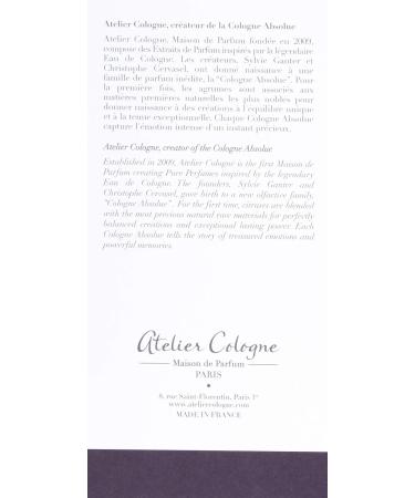 Atelier Cologne Oolang Infini Cologne 3.3 Ounce - Buy Online on GoSupps.com