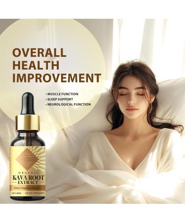 Kava Kava Drops High Concentration Kava Root Extract for Relaxation and Immune Support Vegan & Non-GMO 2 Fl Oz (Pack of 1) - Buy Online on GoSupps.com