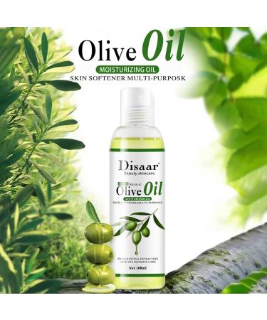 DISAAR Beauty Natural Softening Multi-Purpose Moisturizing Mineral Oil Relive Dry Skin 100ml/3.38fl.oz (Olive Oil) - Buy Online on GoSupps.com