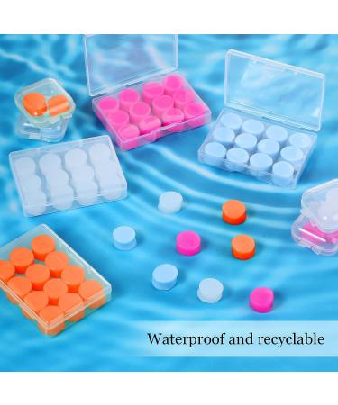 100 Pairs Reusable Silicone Moldable Ear Plugs - Noise Cancelling for Sleep, Swimming, Snoring, Concerts, Travel - Bulk Earplugs for Work and Studying - Buy Online on GoSupps.com