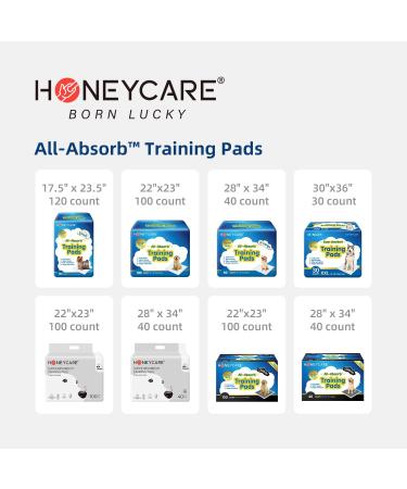 120 Count Small 17.5 x 23.5 Dog Training Pads - Ultra Absorbent, Odor-eliminating, Leak-proof - Blue - Buy Online on GoSupps.com