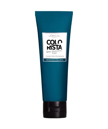 L'Oreal Paris Colorista Semi-Permanent Midnight Blue Hair Color for Brunettes - Buy Online on GoSupps.com