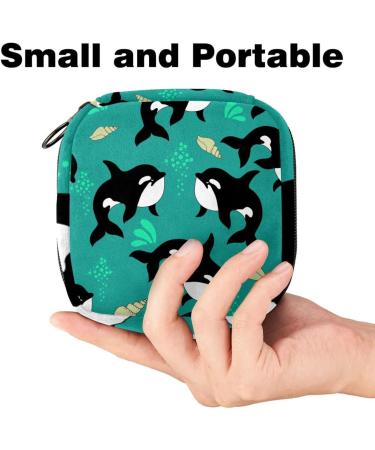 Buy Multi-Colored Storage Bags for Women's Menstrual Products | Zippered Pockets for Cups Tampons & More | International Shipping Available - Buy Online on GoSupps.com