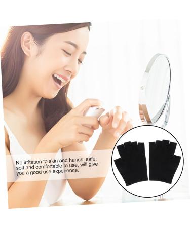 Beavorty 2 Pairs Half Finger moisturizing Gloves moisturizing Repair Gloves Winter Lining Gloves Fingerless Moisturizing Glove Fingerless Knitted Gloves Apparel Miss 5% Spandex Cosmetic - Buy Online on GoSupps.com