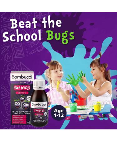 Sambucol Kids 120ml Immune Support Drops - Pack of 1 - Buy Online on GoSupps.com