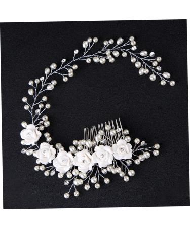 minkissy Kids Hair Accessories Bride Headpieces for Wedding Hair Accessories for Kids Bridal Hair Accessories Wedding Hair Accessories Bridal Headdress Headgear Hair Comb Catwalk Child - Buy Online on GoSupps.com