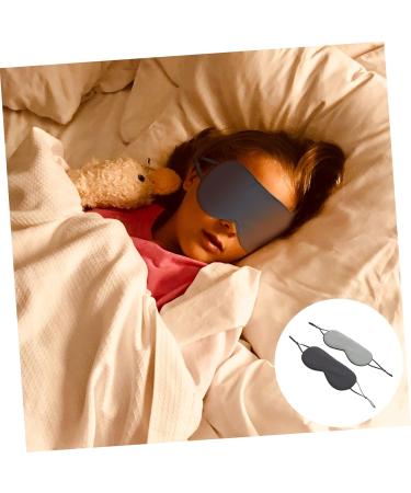 FOMIYES 2pcs Soft Sleep Mask - Travel Nylon Blackout Stickers for Ultimate Sleep Comfort - Buy Online on GoSupps.com