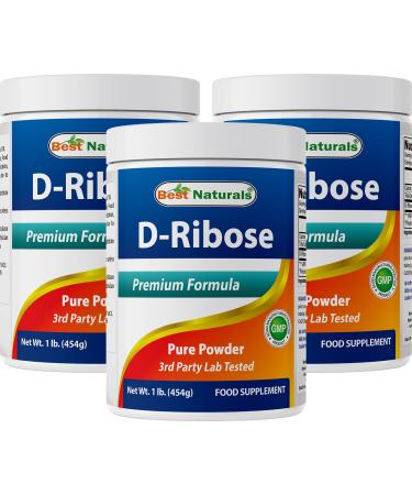 Best Naturals DRibose Powder 05 kg 05 kg Pack of 3
