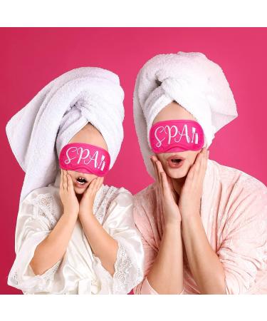 24 Pcs Rose Pink Spa Eye Mask Cover - Lightweight Blindfold for Girls Spa Party Favors - Buy Online on GoSupps.com