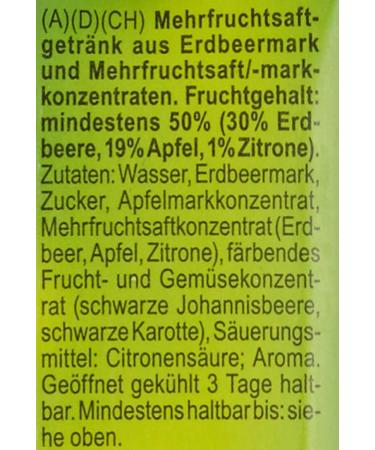 Rauch Happy Day Multi-fruit drink strawberries 1 l - Buy Online on GoSupps.com