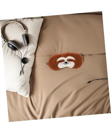 UKCOCO Masque de Sommeil Peluche Animal Mignon Doux et Isolant pour Filles Voyage Sieste Nuit avec Bandeau lastique Ajustable - Buy Online on GoSupps.com