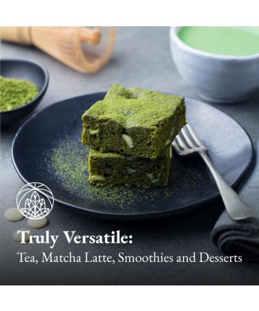 Monte Nativo Organic Matcha Powder (100g) - Premium Grade Japanese Matcha Tea for Latte and Green Tea - Macha - Buy Online on GoSupps.com