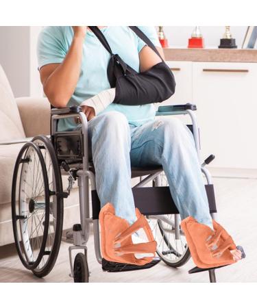 Foot Pillow Heel Protector - Ankle Support Pillows for Pain Relief & Pressure Sores - Comfort Cushion for Bedridden Patients (1 Pair - Buy Online on GoSupps.com