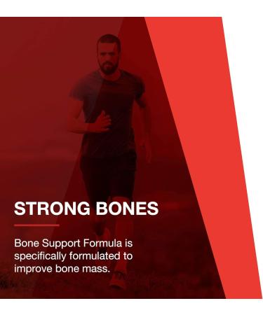 Protocol Bone Support Formula - for Bone Strength & Density* - with Calcium Hydroxyapatite Boron & Phosphorus - Supplement for Teeth & Bone Health* - Dairy & Soy Free - 180 Caps - Buy Online on GoSupps.com