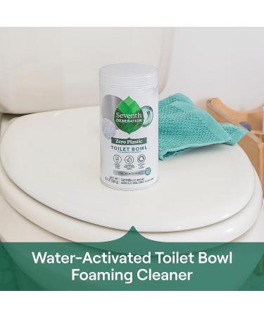 Seventh Generation Zero Plastic Foaming Toilet Bowl Cleaner - Fragrance Free 12.3 oz - Buy Online on GoSupps.com