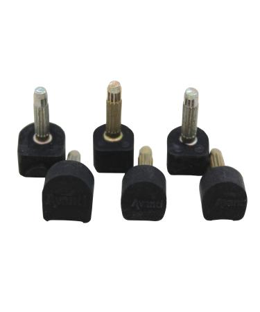 Heel Tip Replacement Dowels 3 Pairs Assorted Size