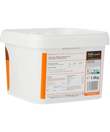 NAF Biotin Plus Clear 1.5 kg - Buy Online on GoSupps.com