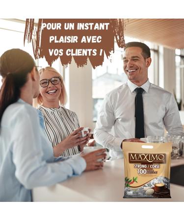 MAXIMO Cors | 4x100 SENSEO compatible coffee pods | Individually packaged for better conservation and impeccable hygiene - Buy Online on GoSupps.com