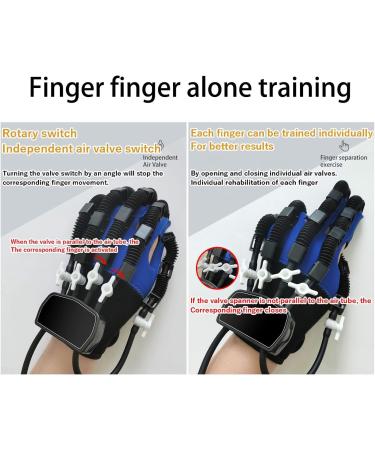 Hand Rehabilitation Robot Gloves Model Self Training Finger Rehabilitation Device Functional Hand Stroke Recovery Equipment for Hand Dysfunction Patients(Size:M Color:Left) Medium Left - Buy Online on GoSupps.com