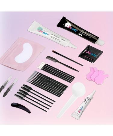 Libeauty Lash & Eyebrow Tint Dye Kit Lasting 8 Weeks for Professional Eyebrow or Lash Tinting(Black) - Buy Online on GoSupps.com