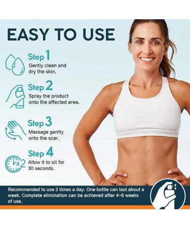 Lukcr Scar Spray 20g Scar Spray Multipurpose Scar Remove Scar Removal Spray Advanced Scar Spray for All Types of Scars (40g) - Buy Online on GoSupps.com