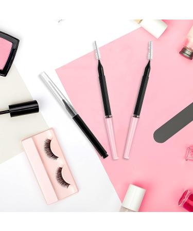 100 Pcs Micro Eyebrow Brush with Cap - Brow Lamination & Eyelash Extension Tools - Buy Online on GoSupps.com