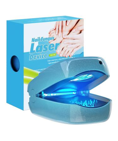 KTS Nail Fungus Treatment Device for Fingernails and Toenails Rechargeable and Portable Laser Therapy Device for Onychomycosis Newly Upgraded Nail Cleaning Device blue