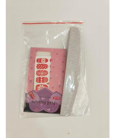 Kalolary Christmas Nail Polish Stickers Kit with Nail File - 8 Sheets Self-Adhesive Wraps for DIY Nail Art - Perfect Manicure Gift for Women and Girls - Buy Online on GoSupps.com