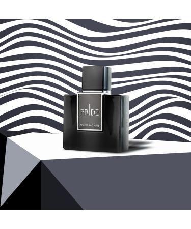 Pride Pour Homme Eau de Parfum 3.4 Fl. Oz Strong Fresh Sporty Fragrance with Apple Lavender and Cedarwood - Buy Online on GoSupps.com