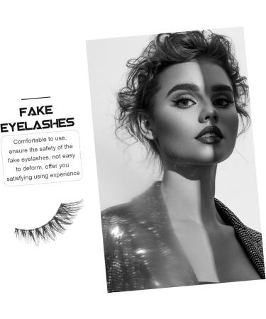 Beaupretty 5 Pairs fake eyelashes false lashes false eyelash bulk lashes eyelashes natural look eye lashes bulk lash strips lashes in bulk lashes bulk make up artificial fiber extend - Buy Online on GoSupps.com