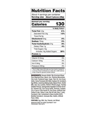 Sheila G's Reese's Pieces Brownie Brittle - Buy Online on GoSupps.com