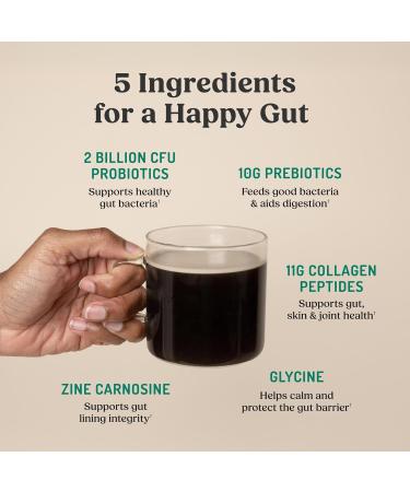 Bulletproof Unflavored Gut Health Collagen Protein 14 Ounces 10g Grass-Fed Collagen Peptides for Gut Skin Bone and Joint Support Packaging May Vary Gut Health - Unflavored 14 Ounce (Pack of 1) - Buy Online on GoSupps.com