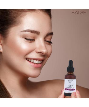 Total Serum - Vitamin C E with Ferulic Acid | Brightening & Hydrating Serum | Boost Defense & Firm Skin | 1oz - Buy Online on GoSupps.com