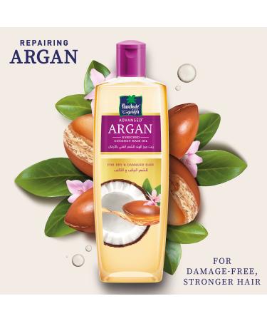 Parachute Advansed Argan & Coconut Hair Oil - Renews & Strengthens Dry, Damaged Hair | 200 ml - Buy Online on GoSupps.com