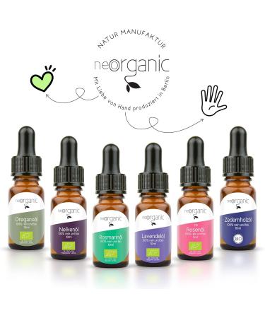 Buy Neoorganic Bio Lavender Oil 10ml - 100% Natural Organic Lavender for Sleep & Mood Enhancement - International Shipping Available - Buy Online on GoSupps.com