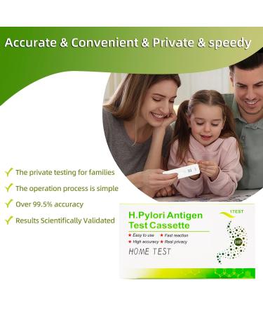 Helicobacter Pylori Stool Test Kit | Quick & Accurate Home Testing (2 Tests) - H. Pylori Antigen - Buy Online on GoSupps.com