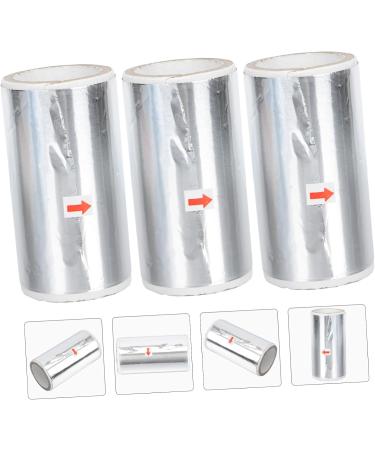 Ipetboom 3rolls Nail Foil Nail Accessories Acrylic Nails Supplies Girl Manicure Tinfoil Gold Foil Nails Nail Tools Nail Transfer Foil Manicure Tool Dedicated Tin Foil Paper Tools - Buy Online on GoSupps.com